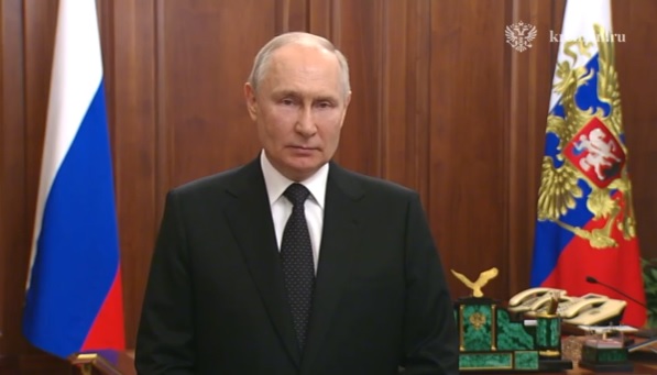 Владимир Путин высказался о попытке военного переворота