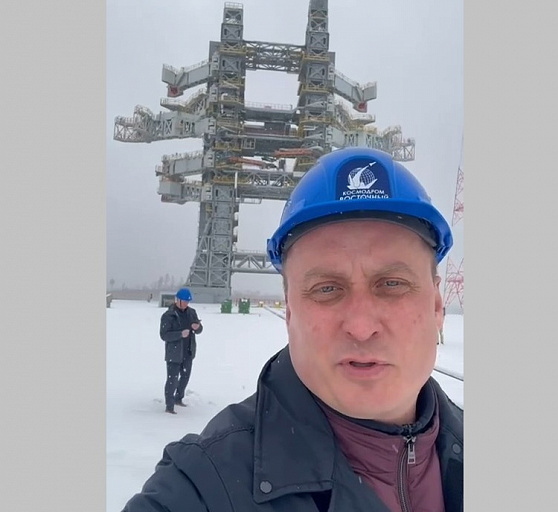 Глава Сургута поздравил горожан с Днем космонавтики с космодрома «Восточный»