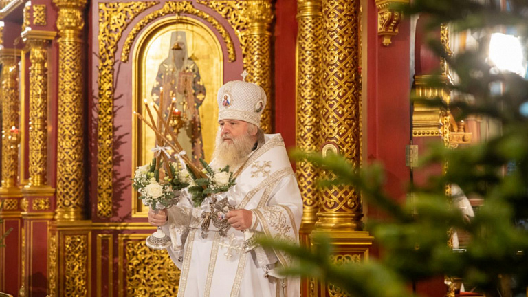 Праздничную Божественную литургию в Ханты-Мансийске покажут в прямом эфире