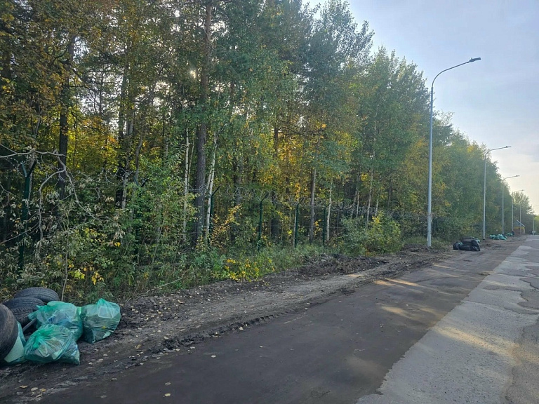 В Сургуте вдоль улицы Технологической очистили от мусора 1,8 гектаров