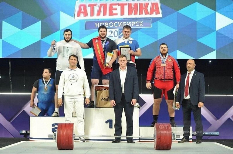Спортсмены Сургутского района завоевали медали чемпионата России по тяжелой атлетике