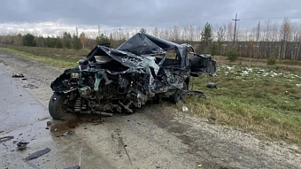 В ХМАО ВАЗ столкнулся с Toyota: один из водителей погиб