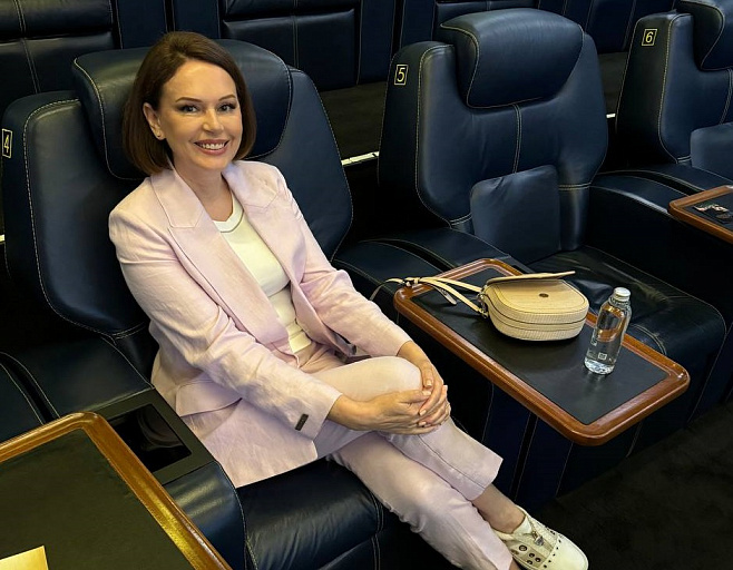 Актриса Ирина Безрукова стала экспертом на форуме волонтеров культуры в Югре