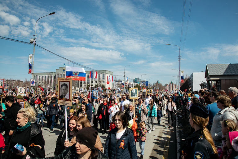По Сургуту пройдет «Бессмертный полк»