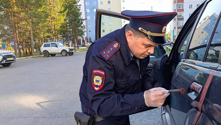 Полицейские задержали угонщика в Сургуте